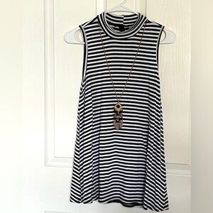 BCX Women’s Striped Tank
